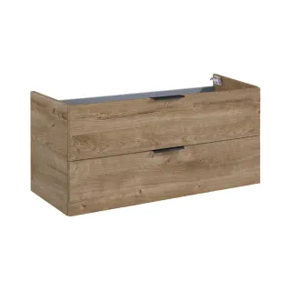 Frame komoda 100 cm 2-szufladowa dąb canela bez blatu podwieszana