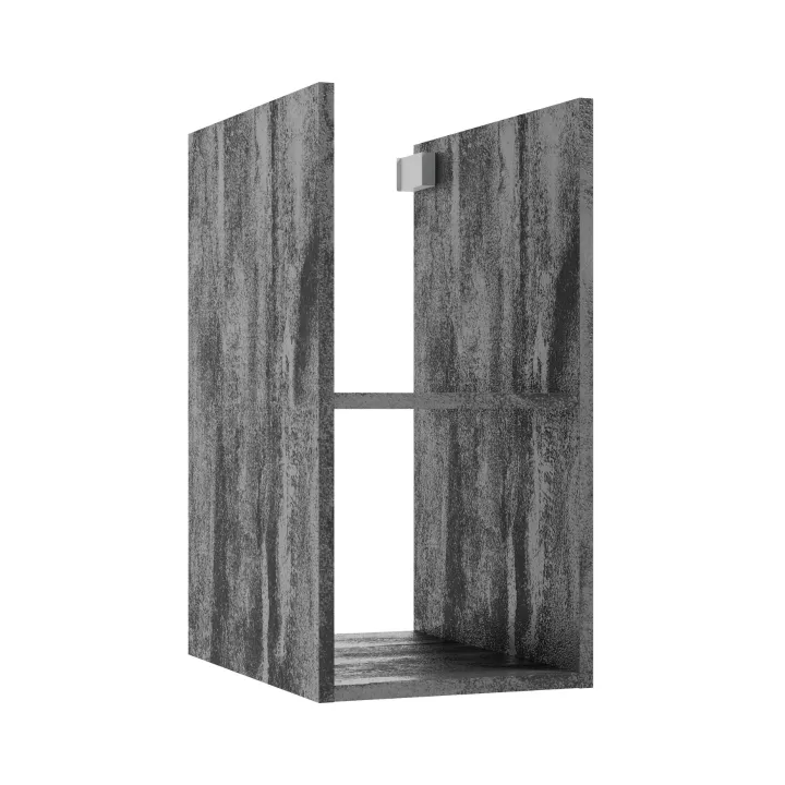 Ottima moduł szafkowy 30x60x44 cm (do samodzielnego montażu) czarny beton