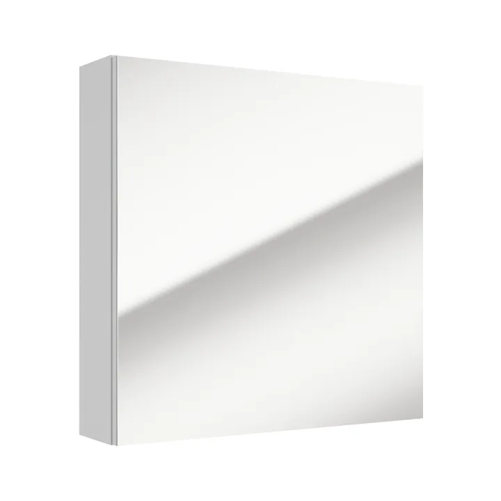 Ottima szafka wisząca z lustrem 60x60x15 cm (do samodzielnego montażu) biały połysk