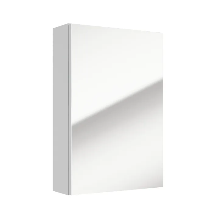 Ottima szafka wisząca z lustrem 40x60x15 cm (do samodzielnego montażu) biały połysk