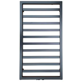 Natsumi grzejnik łazienkowy 980x530 mm czarny mat 431W