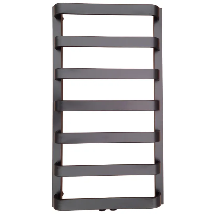 Misaki Duo grzejnik łazienkowy 1270x540 mm czarny mat 546W