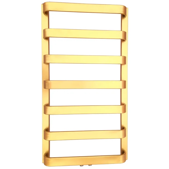 Misaki Duo grzejnik łazienkowy 1420x540 mm złoty 613W