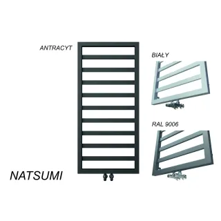 Natsumi grzejnik łazienkowy 720x530 mm antracyt 317W