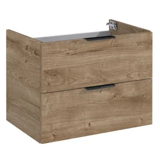 Frame komoda 60 cm 2-szufladowa dąb canela bez blatu podwieszana