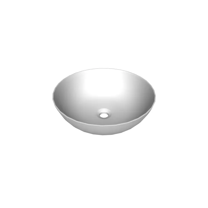 Huesca umywalka nablatowa okrągła 41x41 cm