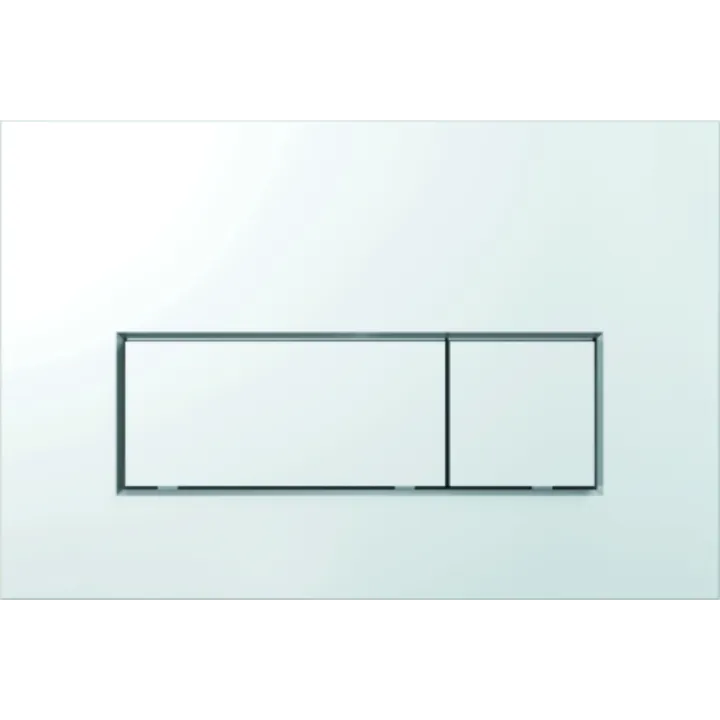 Optima Rectangle przycisk WC prostokąt chrom połysk