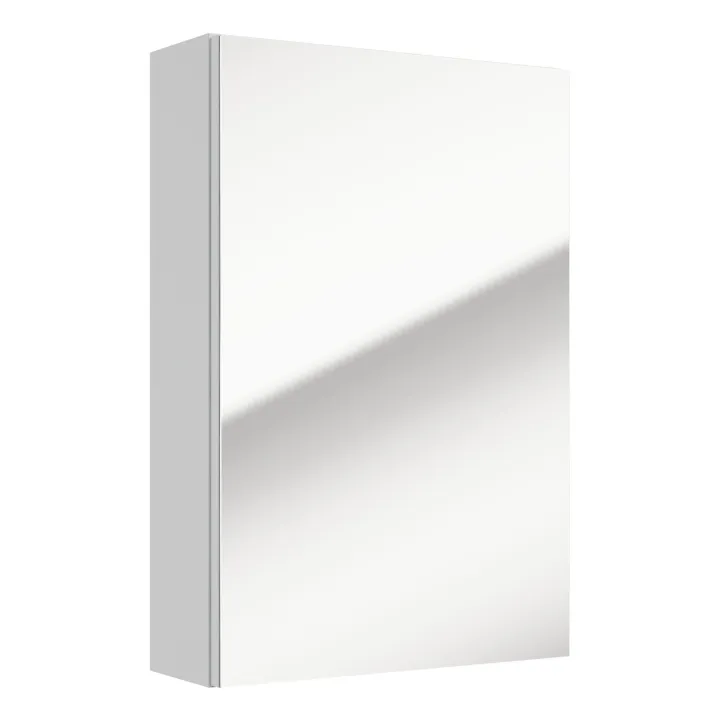 Ottima szafka wisząca z lustrem 50x60x15 cm (do samodzielnego montażu) biały połysk