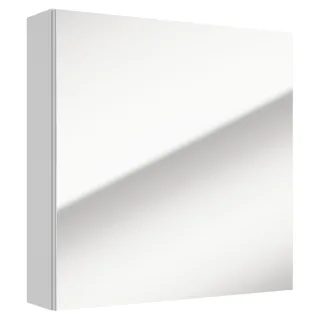 Ottima szafka wisząca z lustrem 60x60x15 cm (do samodzielnego montażu) biały połysk