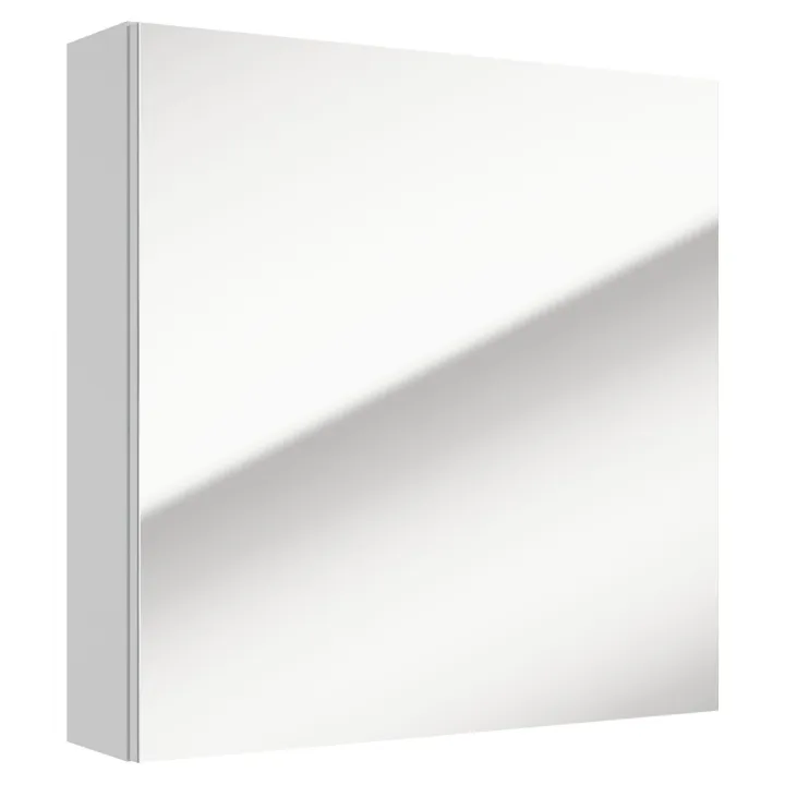 Ottima szafka wisząca z lustrem 60x60x15 cm (do samodzielnego montażu) biały połysk