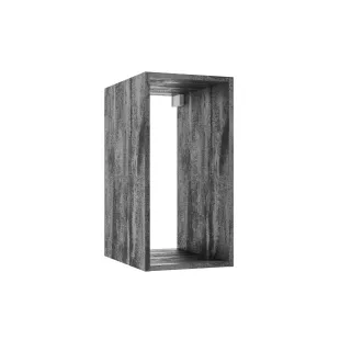 Ottima moduł szafkowy 30x60x44 cm (do samodzielnego montażu) czarny beton