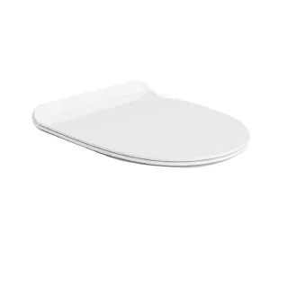 Oviedo deska sedesowa biała wolnoopadająca, duroplast