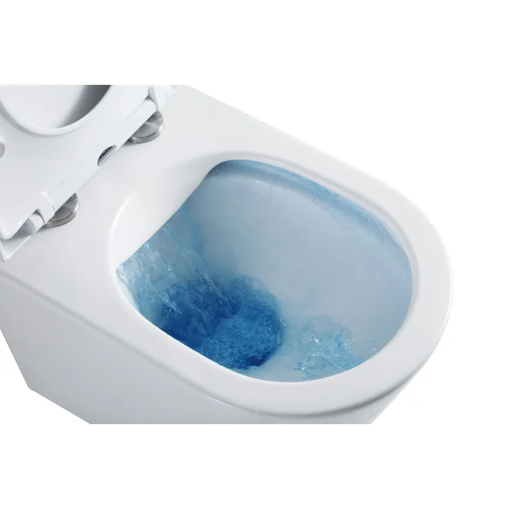 Soller Rimless miska WC wisząca biała z deską slim wolnoopadającą, duroplast