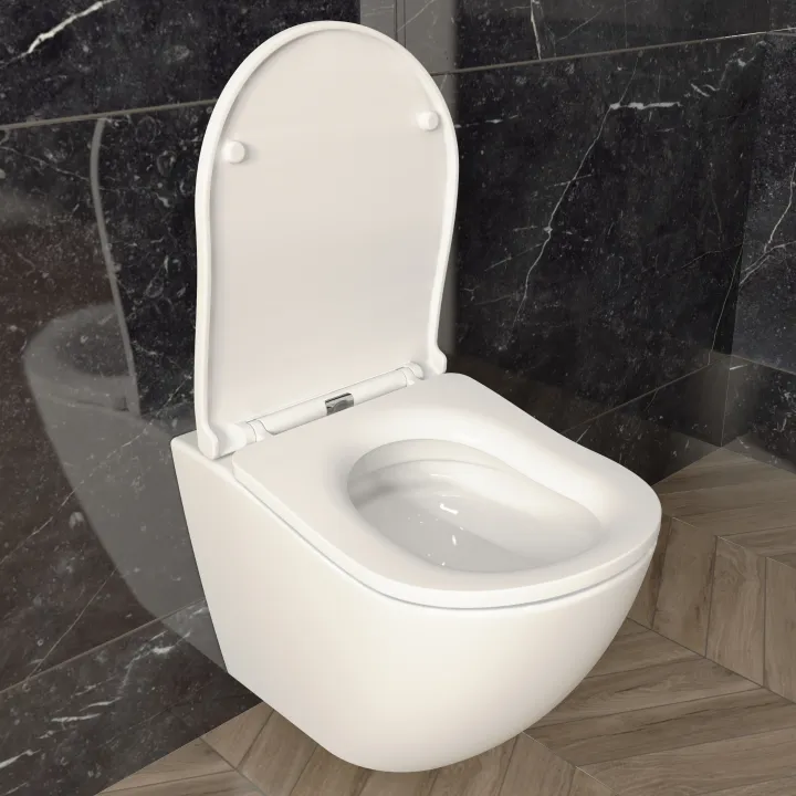 Soller Comfort Storm miska WC wisząca z deską wolnoopadającą duroplast