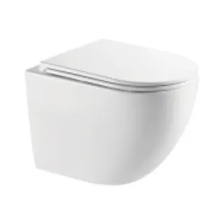 Soller Fully Sealed miska WC wisząca z deską slim wolnoopadającą, duroplast