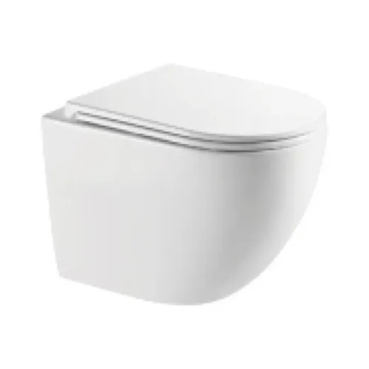 Soller Fully Sealed miska WC wisząca z deską slim wolnoopadającą, duroplast