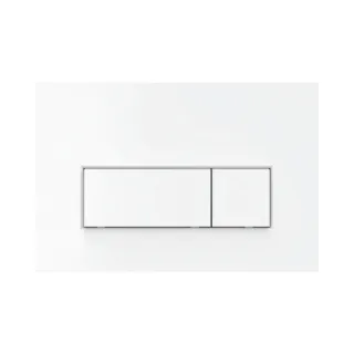 Optima Rectangle przycisk WC prostokąt biały połysk