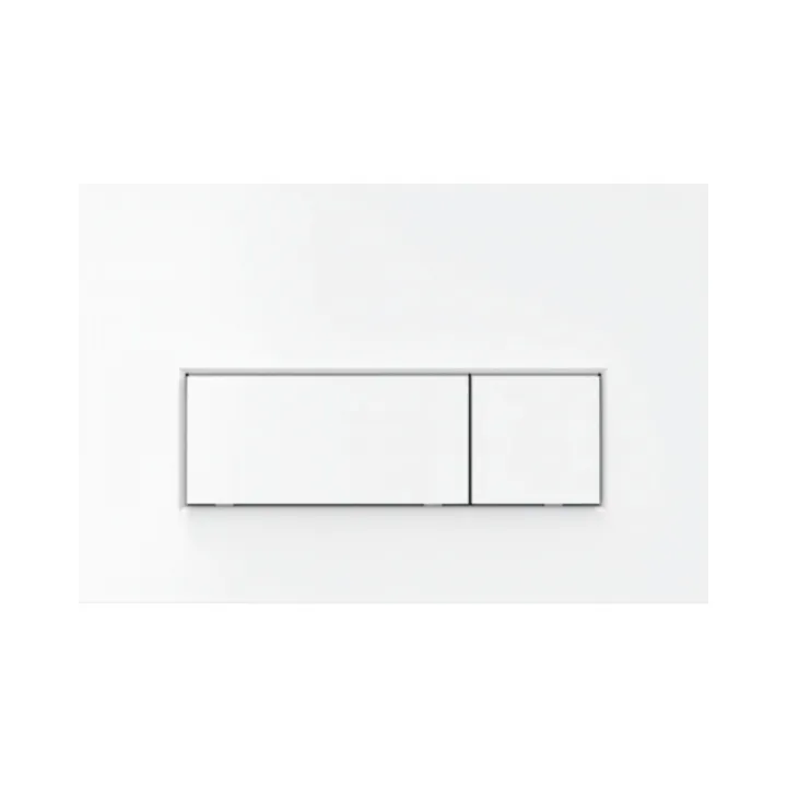 Optima Rectangle przycisk WC prostokąt biały połysk