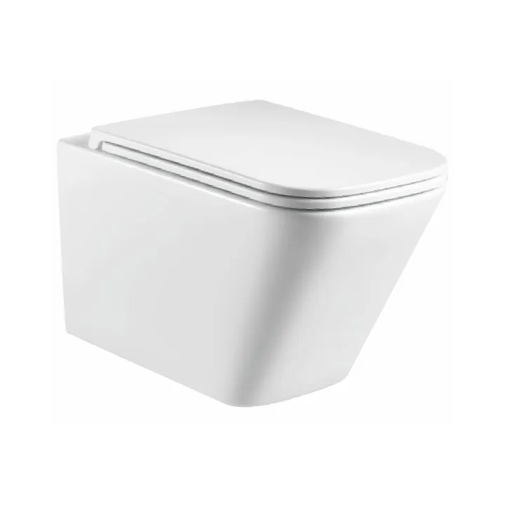 Getafe set stelaż podtynkowy + miska WC wisząca Rimless z deską wolnoopadającą slim, duroplast