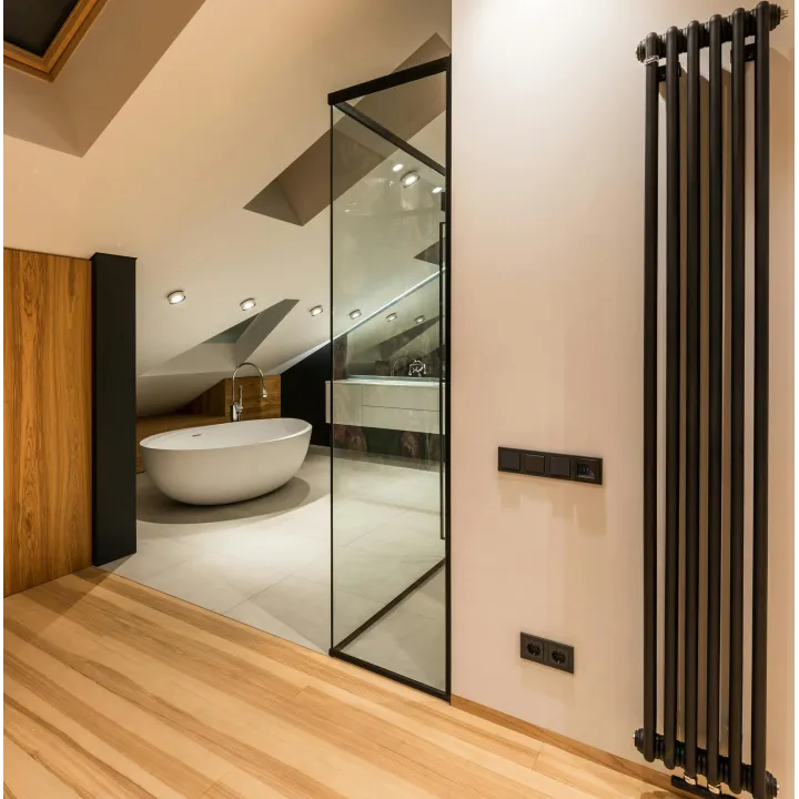 Kumiko grzejnik łazienkowy 500x530 mm biały 215W