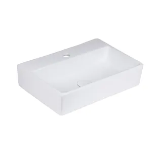 Vicedo umywalka nablatowa/podwieszana z otworem 51X36 cm