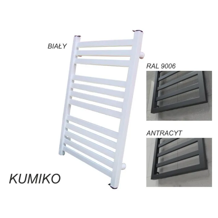 Kumiko grzejnik łazienkowy 1550x530 mm biały 700W